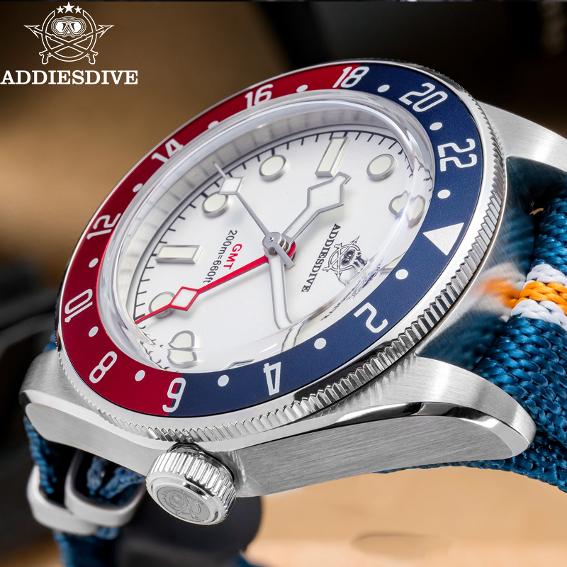Anti Blue Light Film - ADDIESDIVE 515-24H Dual Time Zone GMT