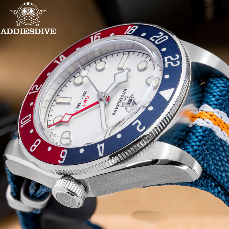 ADDIESDIVE 39mm Men's Quartz W - Anti Blue Light Film 评论和价格