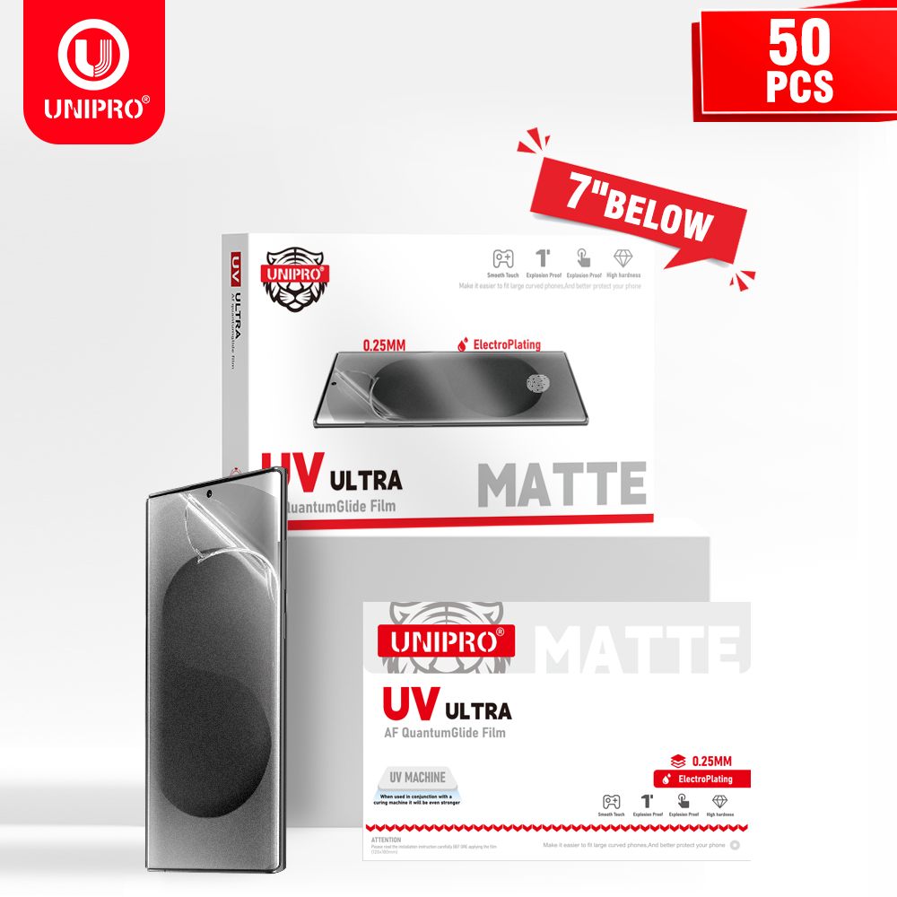 UNIPRO 250um HD MATTE UV Fiber - Screen Protector Cutter 评论和价格