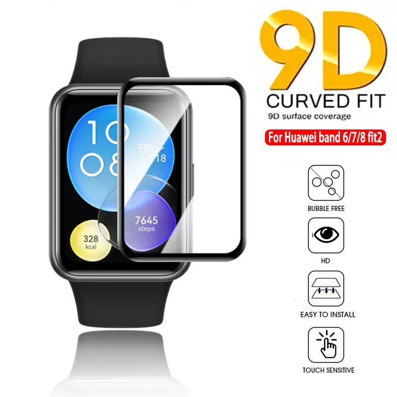 Protective Soft Glass For Huaw - Curved Edge Screen 评论和价格