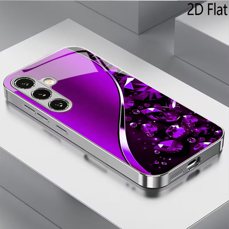 Purple Gemstone Background for - Samsung Galaxy A55 评论和价格